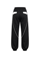 Racing Track Pants - Black