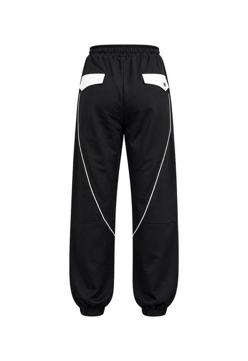 Racing Track Pants - Black