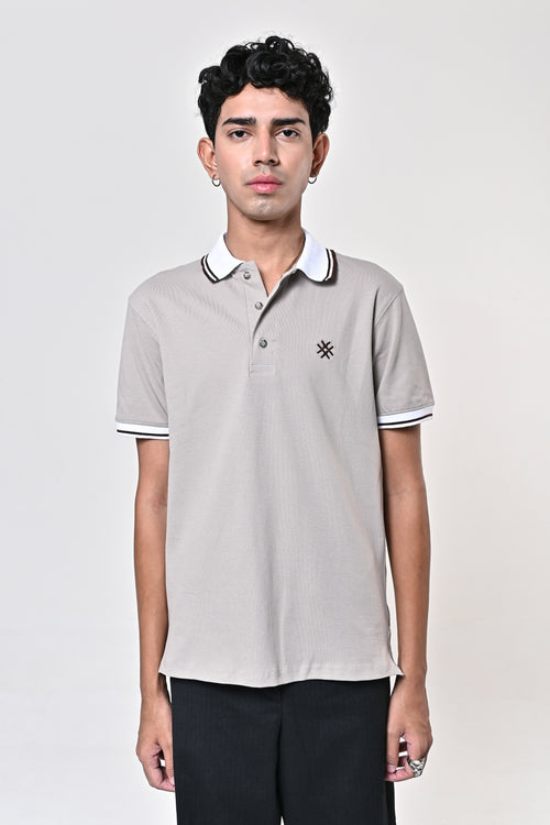 Essential Polo - Cloud Stone