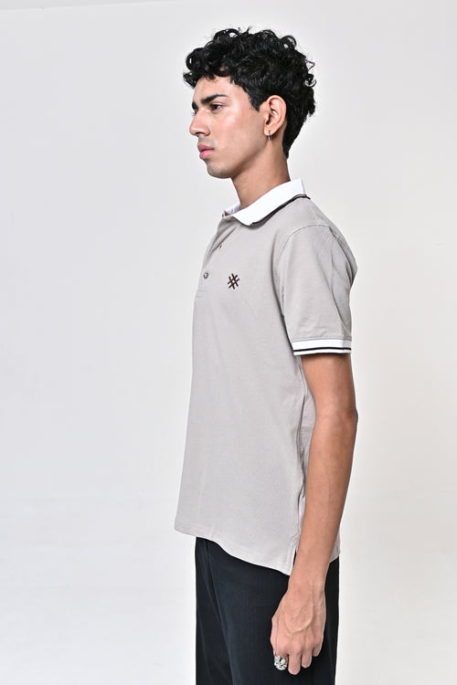 Essential Polo - Cloud Stone
