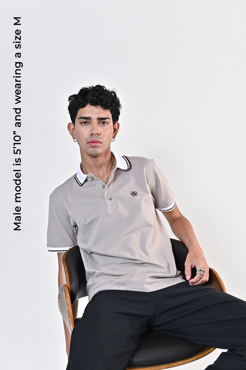Essential Polo - Cloud Stone