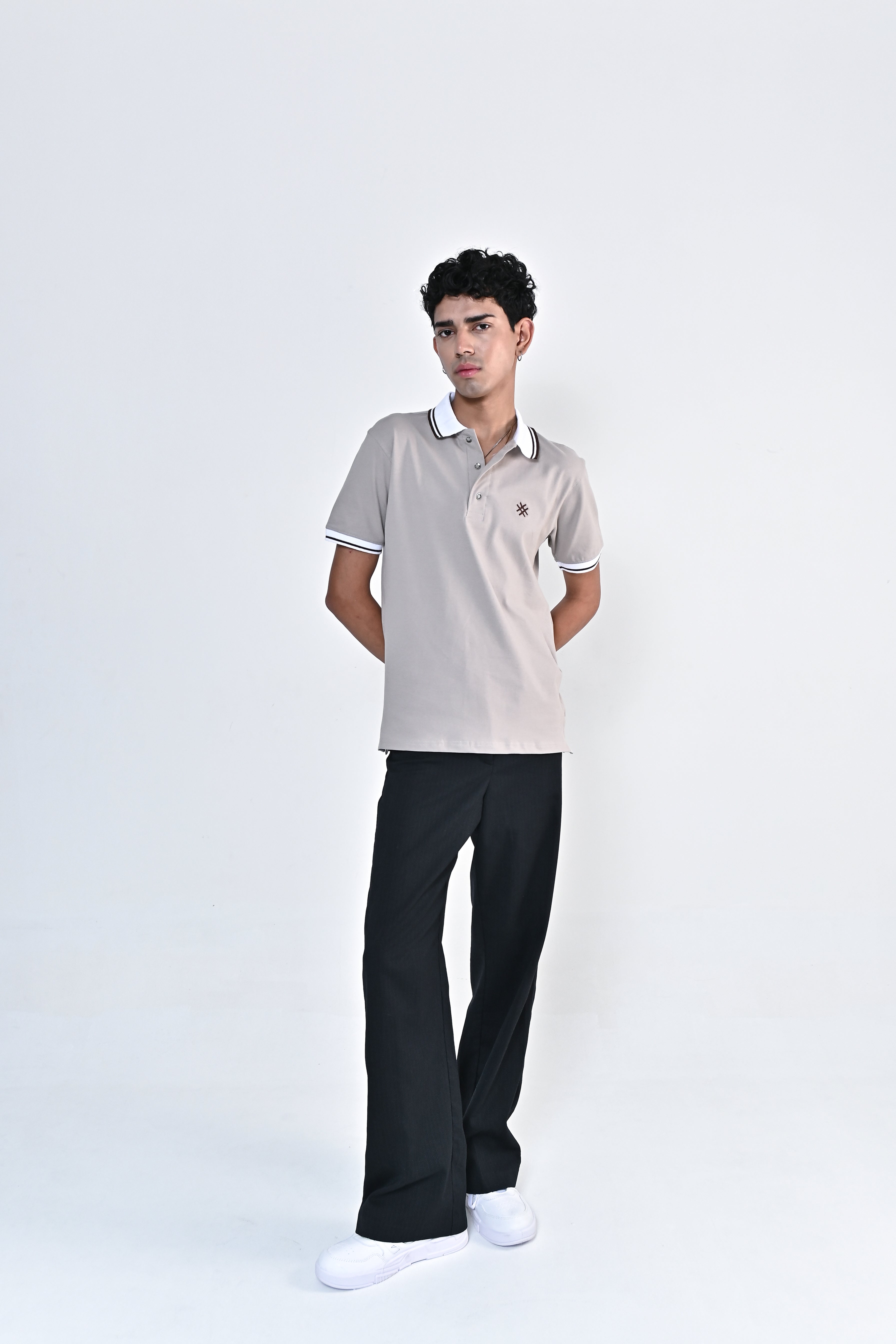 Essential Polo - Cloud Stone