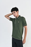 Men's Signature Polo - Moss Green