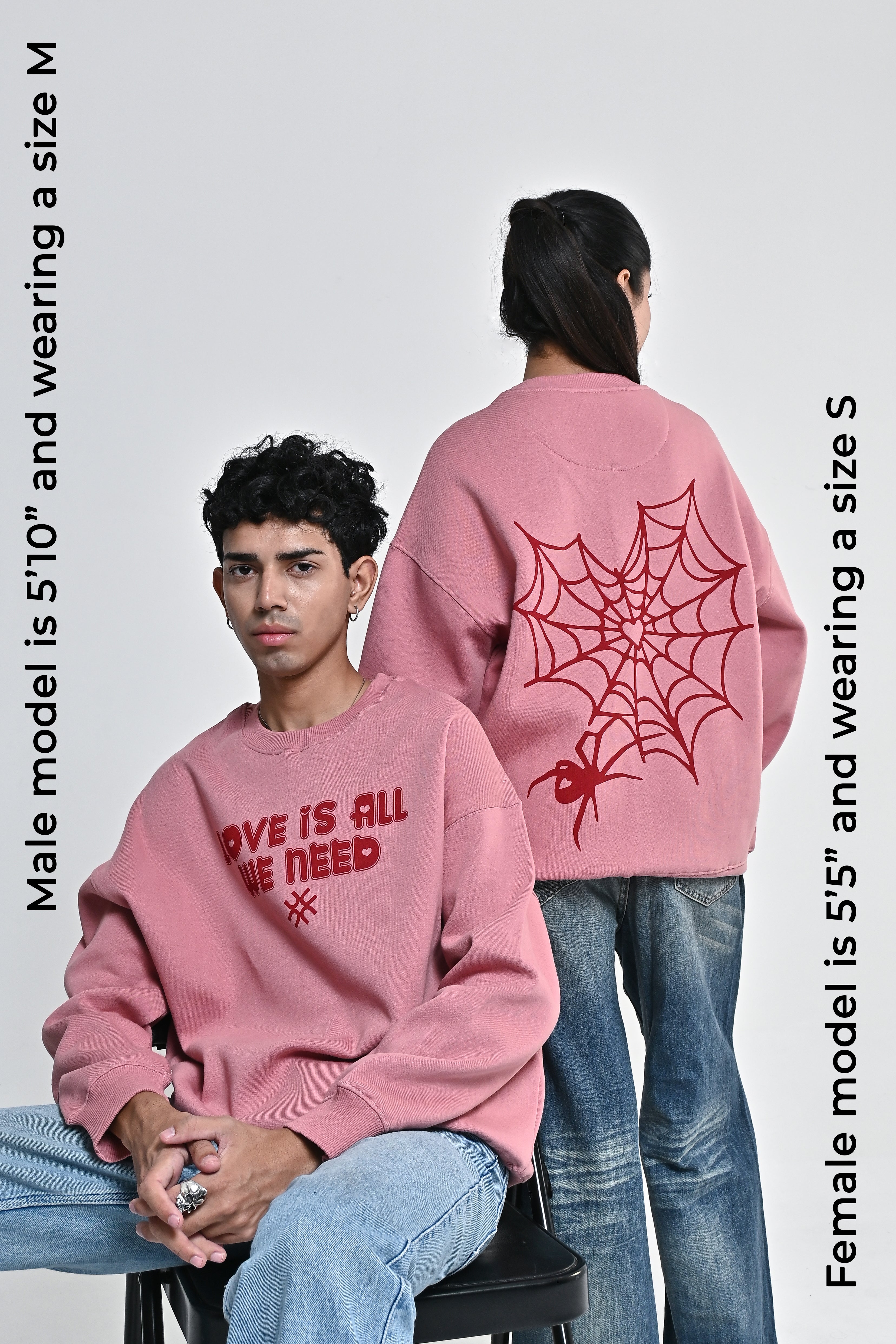 Love Web Sweatshirt