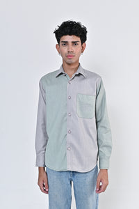 Split Shirt - Sage Green