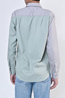 Split Shirt - Sage Green
