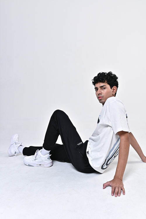 Oversized Joggers - Black