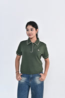 Women's Signature Polo - Moss Green