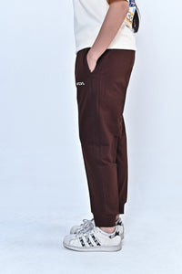 Oversized Joggers - Coffee