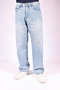 Mid Rise Wide Jeans - Light Wash