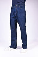 Mid Rise Wide Jeans - Indigo
