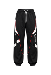 Racing Track Pants - Black