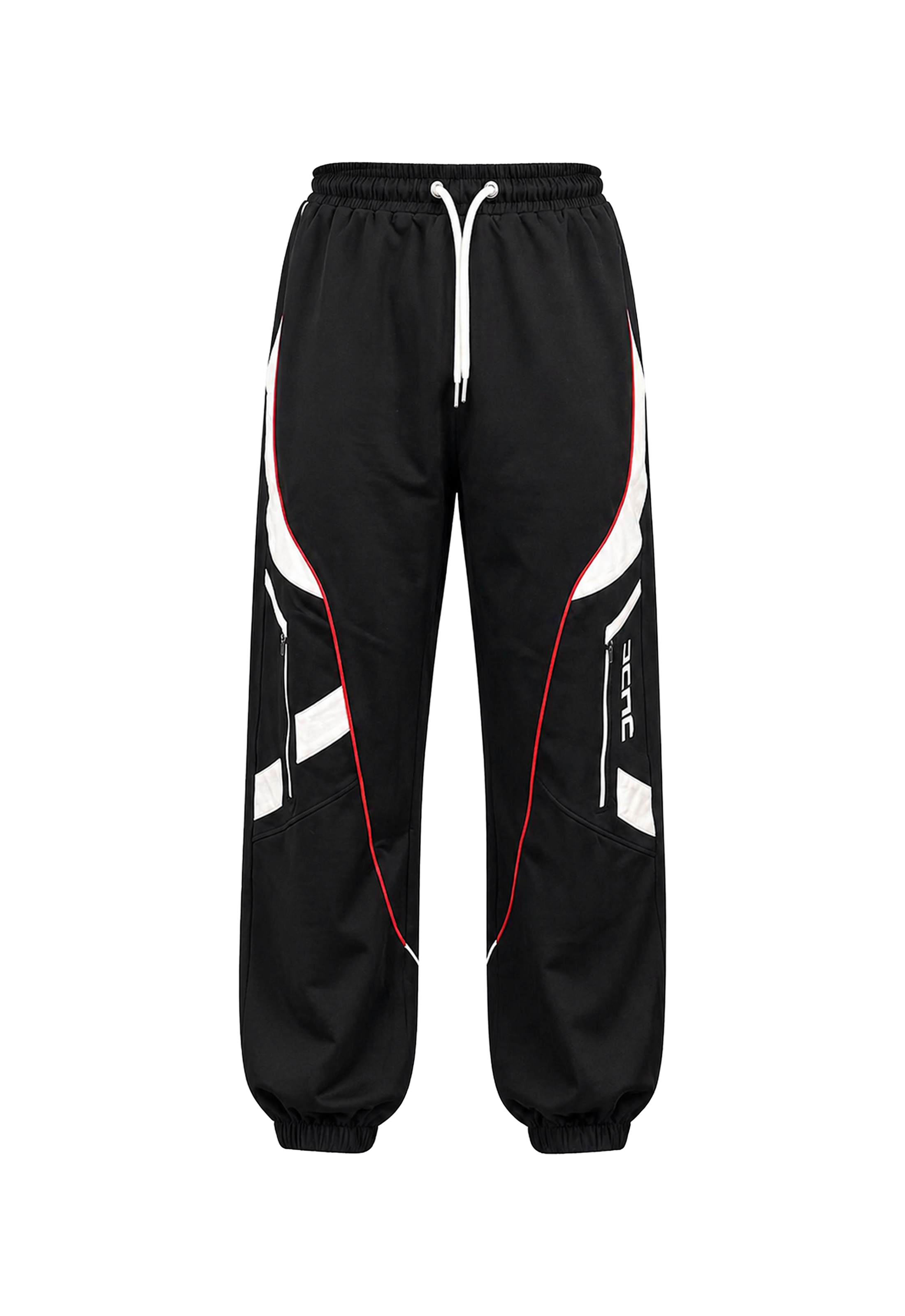 Racing Track Pants - Black